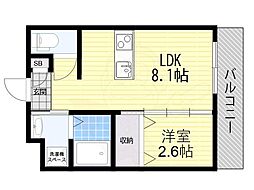 リアコート千里丘1 SOUTH 3階/-
