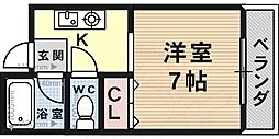 ハッピーハイツB棟 1階/-