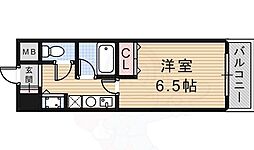美穂ケ丘サカタハイツ 1Kの間取図画像
