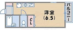 間取図画像 1K