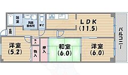 FigTree2号館 3LDKの間取図画像