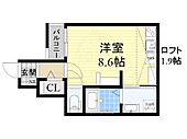 堺市西区浜寺船尾町西２丁 2階建 築8年のイメージ