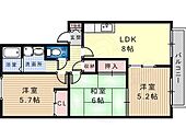 堺市東区南野田 2階建 築31年のイメージ