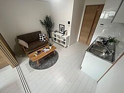 JR阪和線 堺市駅 徒歩4分の賃貸マンション 9階1DKのリビング/ダイニング