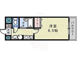 山本グリーンヴィレッジ 1Kの間取図画像