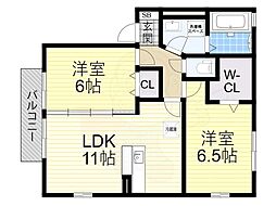 パストラル福田A棟 1階/-