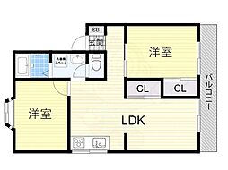 南海泉北線 深井駅 徒歩30分 2階/-