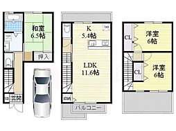 南海泉北線 泉ケ丘駅 徒歩13分