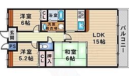 ルナ・ピエーナ泉北 3LDKの間取図画像