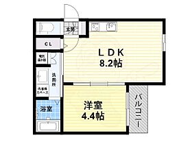 大阪府堺市西区津久野町２丁（賃貸アパート1LDK・3階・30.01㎡） その2