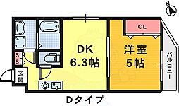 デュオブライト堺東 5階