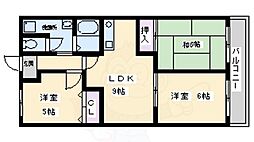 パークレジデンス北野田 3LDKの間取図画像