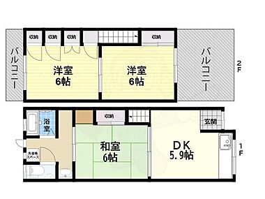 間取り：227100641097