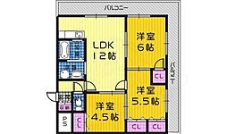 百舌鳥スクエアハイツ 2階