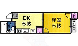 カーサ宿院 3階