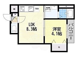 南海線 諏訪ノ森駅 徒歩4分 2階/-