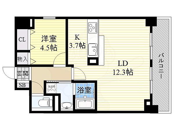 同じ建物の物件間取り写真 - ID:227079904832