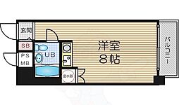 ネオハイツ内本町 ワンルームの間取図画像