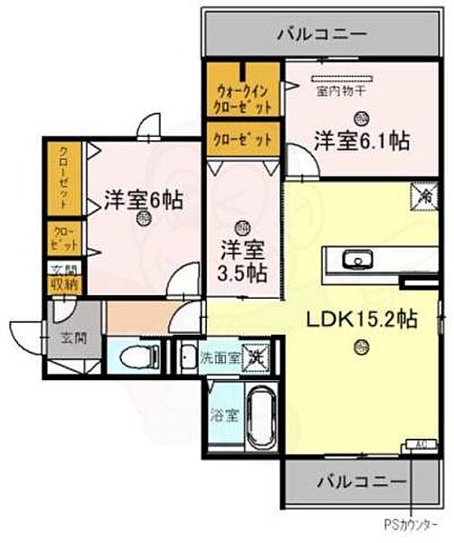 同じ建物の物件間取り写真 - ID:227080896064