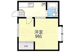 池田グリーンハイツ 1Kの間取図画像
