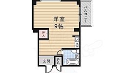 ユーカリハウス 1Kの間取図画像