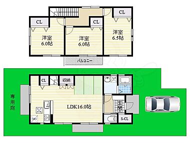 間取り：227103793720