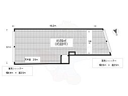 コーポ阪神の間取図画像