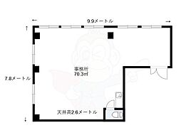 モード福島の間取図画像