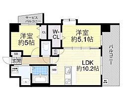 スプランディッド中之島WEST 11階/-