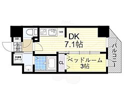 アドバンス大阪フルーヴ 14階/-