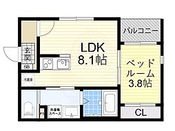 グランメゾン福 3階/-