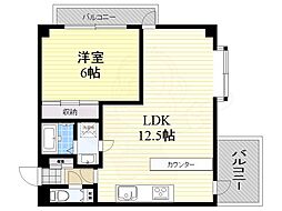 メロディハイム野田阪神 6階/602
