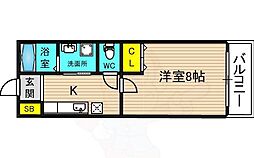 レジュールアッシュ福島 2階