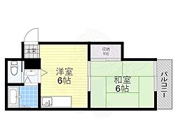 ハイム中島 4階/402