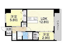 スプランディッドライズ新大阪ノース 13階/-