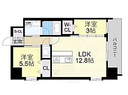 スプランディッドライズ新大阪ノース 4階