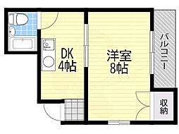 マリンハイツ1 4階