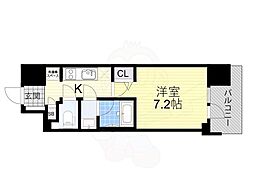 間取図画像 1K