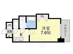 ラグゼ新大阪4 2階/-