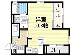 キューブコート・東三国 1階/-