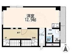 ダイマルレジデンス ワンルームの間取図画像