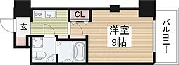 セレニテ新大阪弐番館 1Kの間取図画像