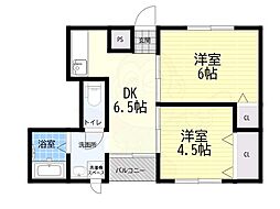 瑞和ビル 2DKの間取図画像