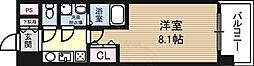 アドバンス新大阪3 1Kの間取図画像
