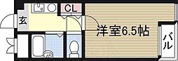 リバーサイド柴島 1Kの間取図画像