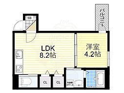 M-city 大阪十三 4階/-