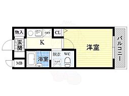 ウッディ天下茶屋 2階/-