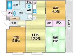 ヴィ・アンドエール 2階/-