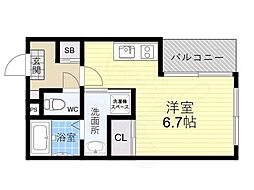 ハーモニーテラス北加賀屋 3階