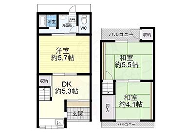 間取り：227101340310